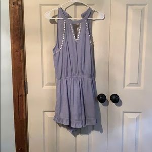 Blue Romper